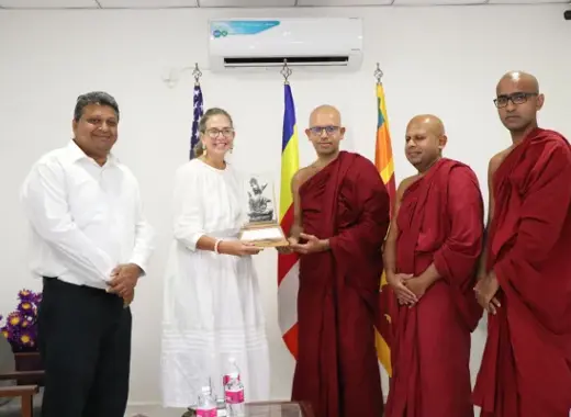 එක්සත් ජනපද තානාපතිනියගේ සංචාරය 2026